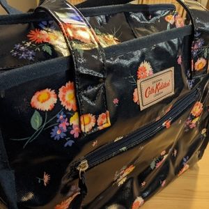 Large floral handbag